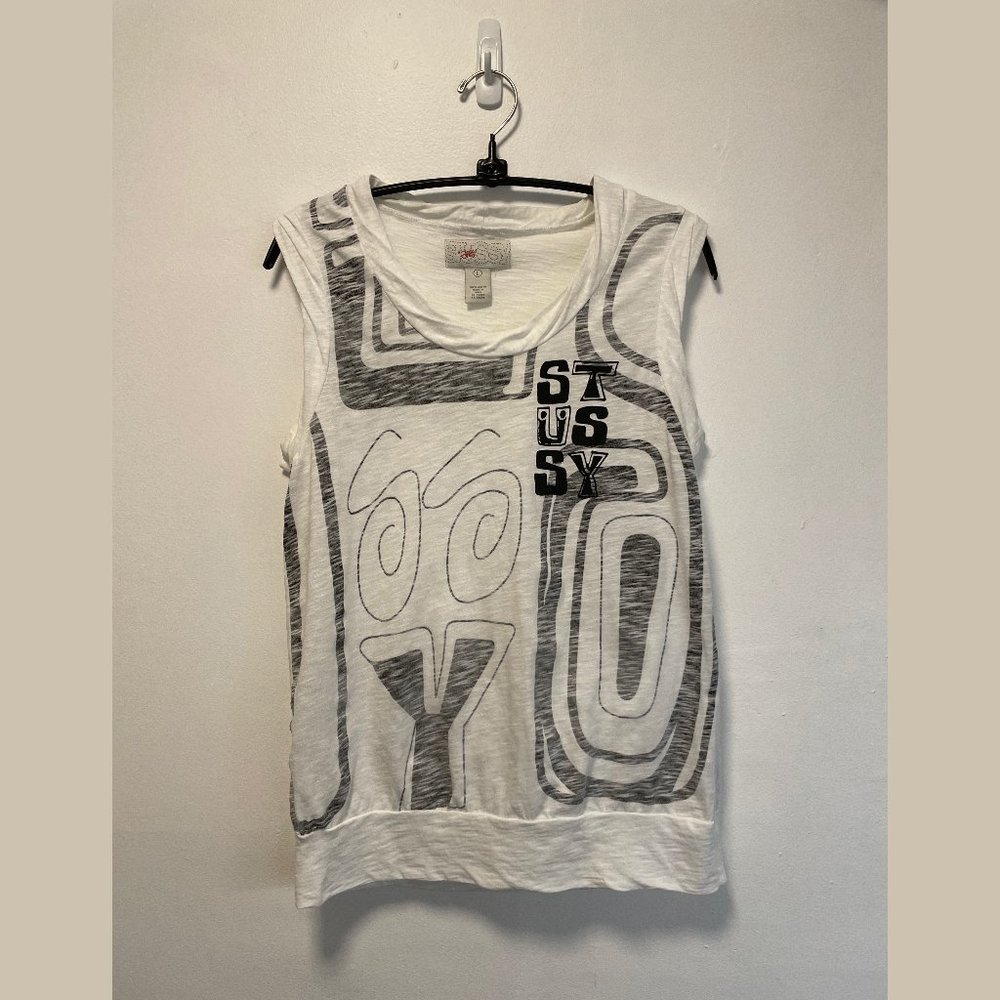 Stussy Girls Private Tank NWOT – White Size L